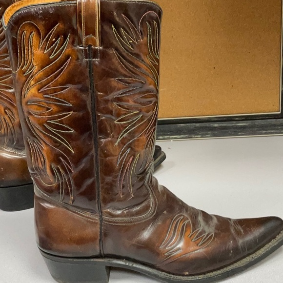 Western Heritage Men's Leather Boots - Picture 1 of 7